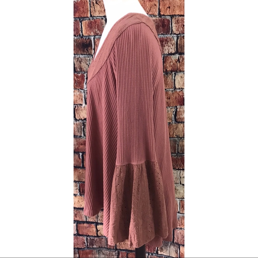 Free People Parisian Nights Bell Sleeve Shirt - Picture 6 of 8